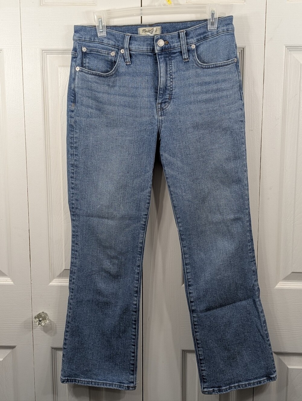 Madewell: Mid-Rise Kick out Jeans - Size 28